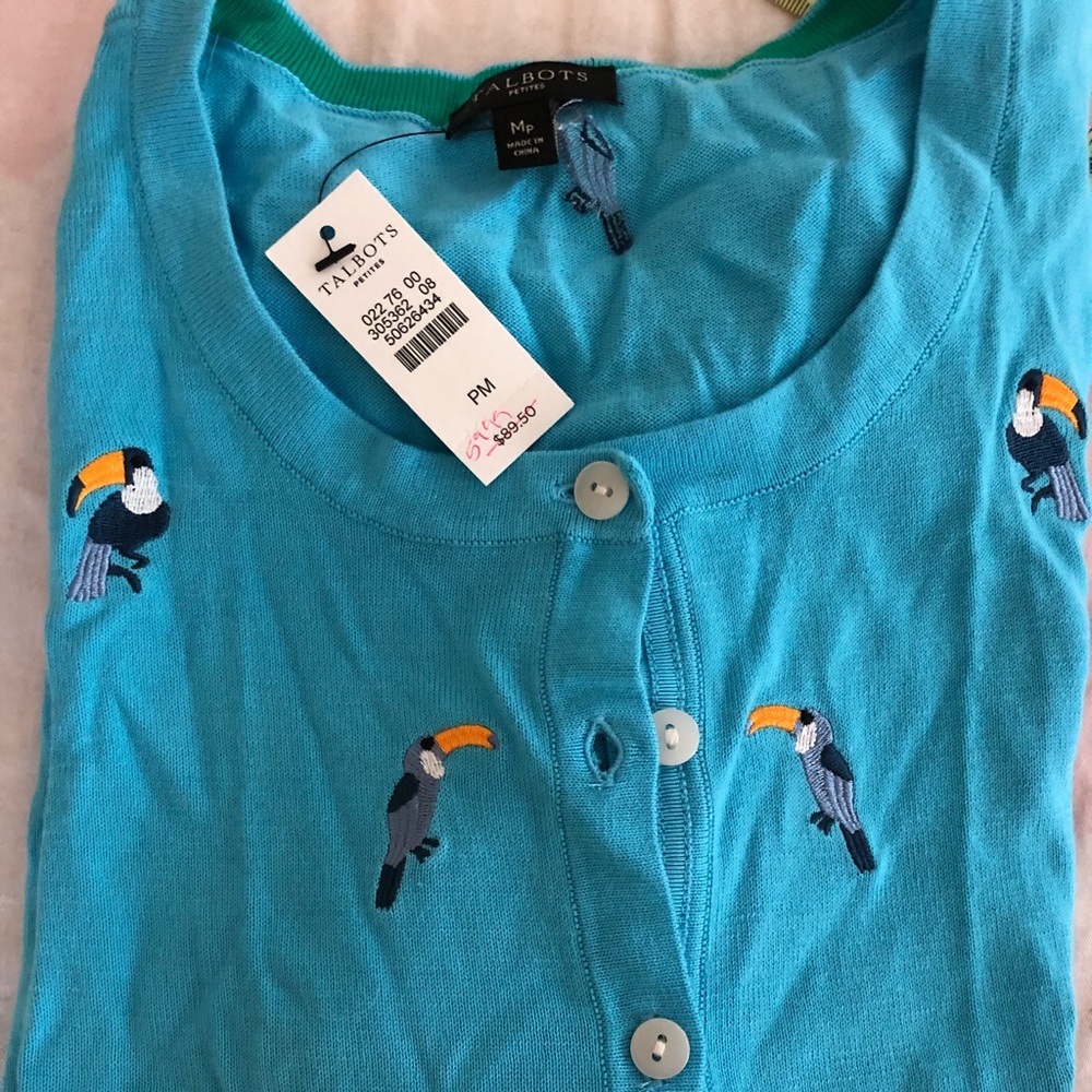 Talbots cardigan- BRAND NEW WITH TAG